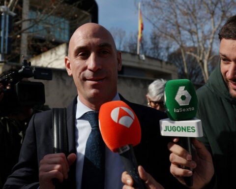 Spain prosecutor requests retrial of ex-soccer boss Rubiales over Hermoso kiss