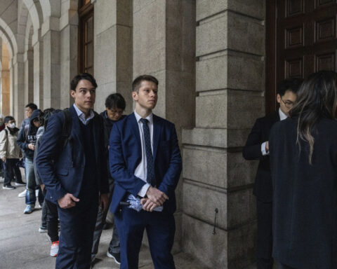 Top Hong Kong court overturns convictions of 3 former organizers of Tiananmen vigils