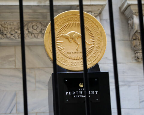 Perth Mint's gold, silver sales rise in February
