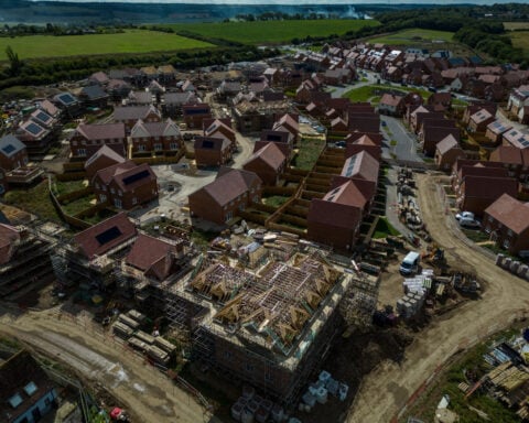 UK house prices unexpectedly dip in February, Halifax data shows