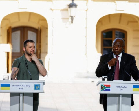 Ukraine's Zelenskiy to visit South Africa for talks in April