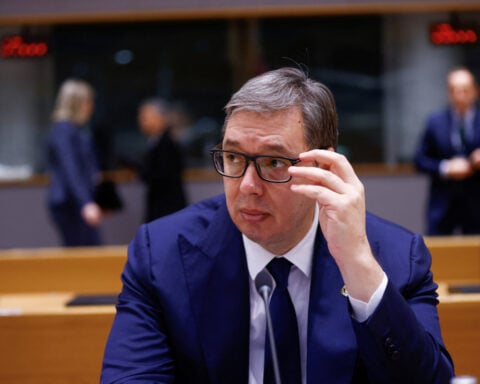 Russia supports Serbia's authorities amid protests, President Aleksandar Vucic says