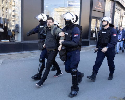 Serbia's students, citizens rally to support general strike