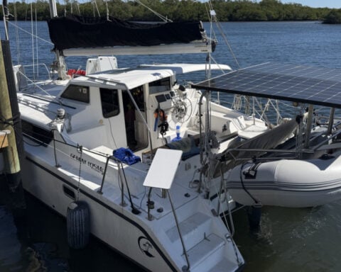 Authorities investigating sailboat explosion that injured mother, child