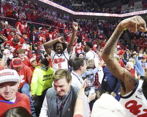 SEC fines Ole Miss $500,000 for court storming and suggests easing future penalties