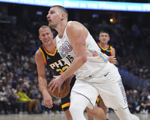 Nikola Jokic makes NBA history with 30-20-20 triple-double in Nuggets' OT win over Suns