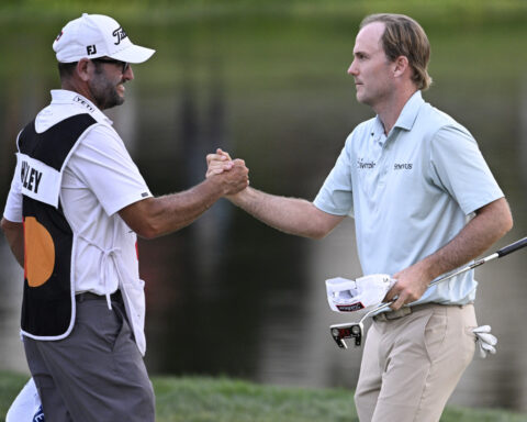 Russell Henley with a late charge and a big eagle wins Bay Hill for biggest career win