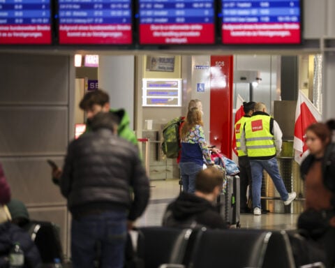 Flight cancellations at Germany's Hamburg Airport affect more than 40,000 passengers after strike