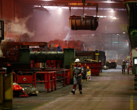 German industrial production rises, but exports fall