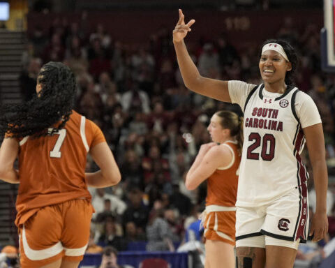 UCLA and South Carolina are 1-2 in women's AP Top 25; No. 6 TCU has highest ranking in its history