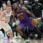 LeBron James still being evaluated to determine severity of groin injury but Doncic playing vs. Nets