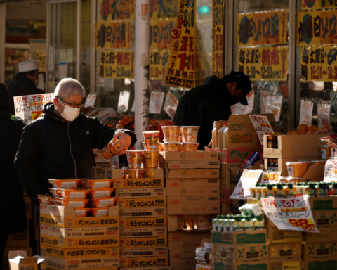 Japan January household spending rises 0.8% year/year