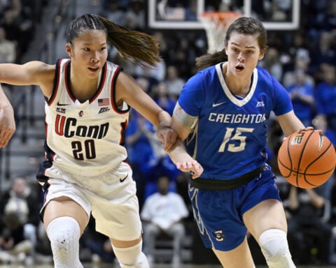 Paige Bueckers scores 24 points and UConn wins 23rd Big East crown with 70-50 victory over Creighton