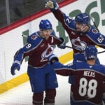 After the milestone was first wiped out by an offsides review, MacKinnon finally earns 1,000th point