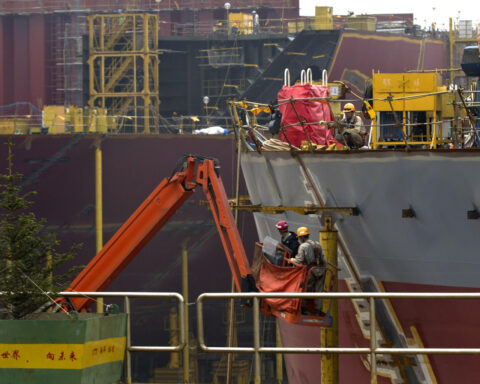 China's shipbuilding dominance poses economic and national security risks for the US, a report says