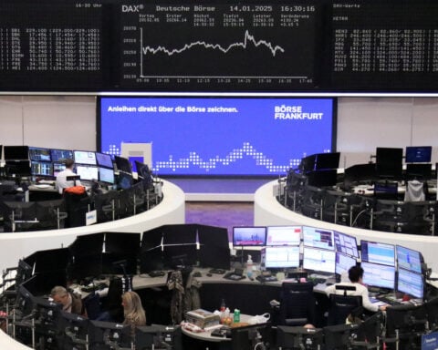 Euro zone equity volatility jumps to seven-month high on tariff jitters