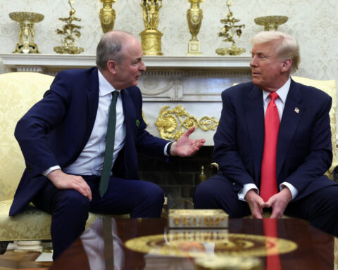 Trump warns EU on retaliatory tariffs, says Irish tax policies lured US firms