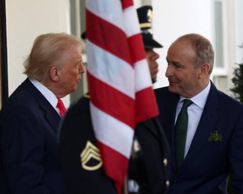 Irish leader urges surge of aid to Gaza ahead of Trump meeting