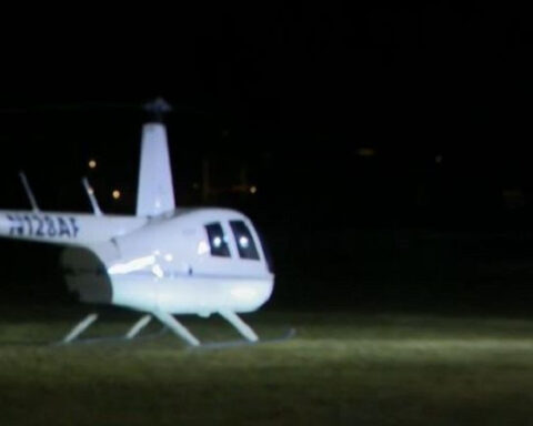 Helicopter makes emergency landing on golf course