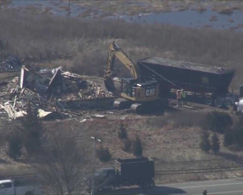 'The Pink House,' a Massachusetts landmark, torn down Tuesday morning