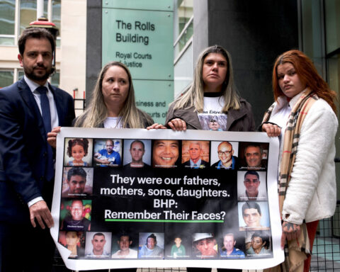 Victims demand justice over deadly Brazilian dam collapse as UK lawsuit closes