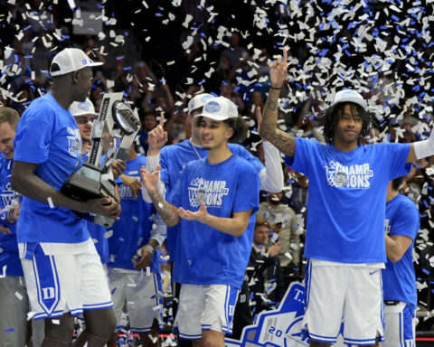 The Latest: NCAA Tournament brackets have been revealed