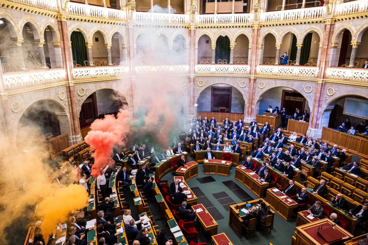 Hungary passes law to ban Pride march, triggering protest