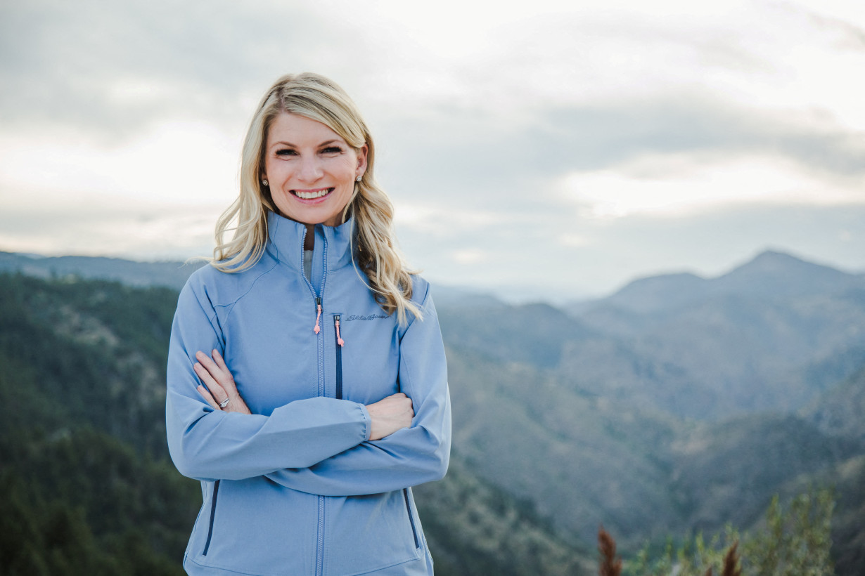 FILE PHOTO: Democratic candidate for the U.S. House of Representatives Brittany Pettersen from Colorado
