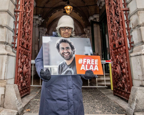Imprisoned Egyptian-British activist’s mother  marks 100 days of hunger strike, says family