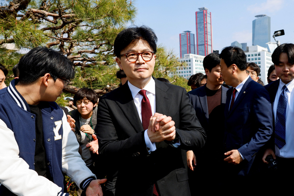Han Dong-hoon announces he will run for the presidential election in Seoul