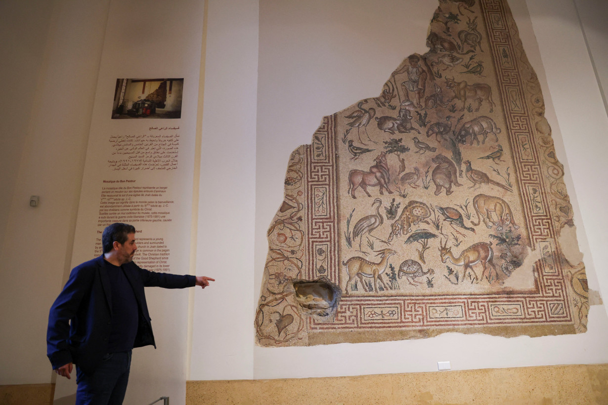 Once on civil war's frontline, Lebanon museum sees new life