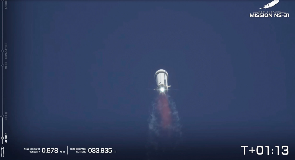 Blue Origin launches an all-female celebrity crew with Katy Perry, Gayle King and Lauren Sanchez