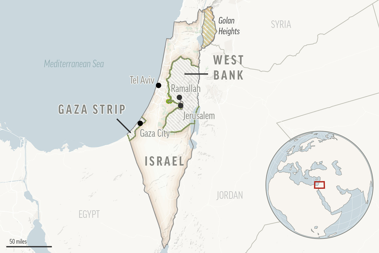Israeli airstrike hits hospital entrance in Gaza, killing medic and wounding 9 other people
