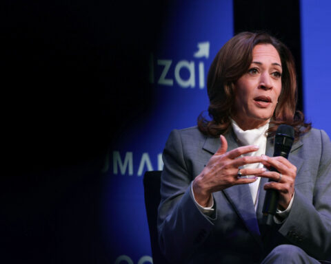 First on CNN: Harris to give remarks as President Trump marks 100th day in office