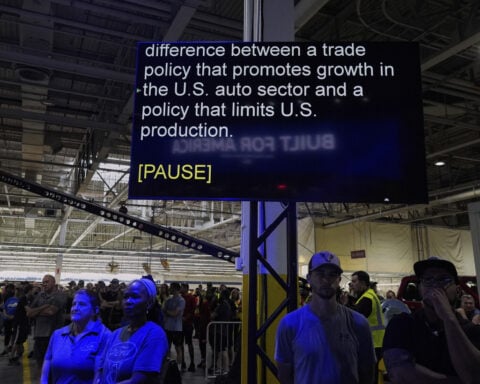 Ford CEO welcomes relief on tariffs but says more work is needed on trade policies to spur growth