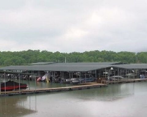 NORMAL LAKE LEVELS: Skiatook Lake at normal level for first time in 3 years