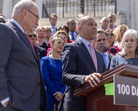 Democratic Leader Jeffries says Trump's 100 days filled with 'chaos, cruelty and corruption'