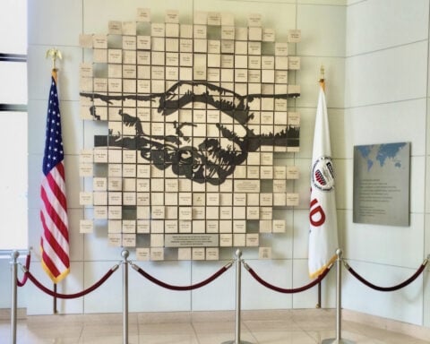 Memorial wall to fallen USAID staffers is removed from the agency's former building