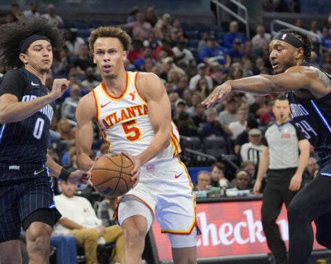 Atlanta’s Dyson Daniels wins the NBA's most improved player award