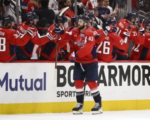 Ovechkin scores as the Capitals eliminate the Canadiens in 5, advance to play the Hurricanes