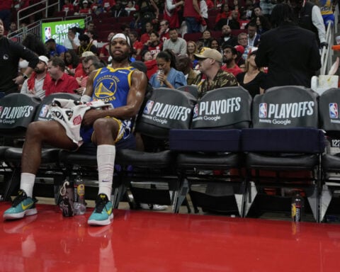 VanVleet and Thompson lead the way as Rockets avoid elimination, routing Warriors 131-116 in Game 5