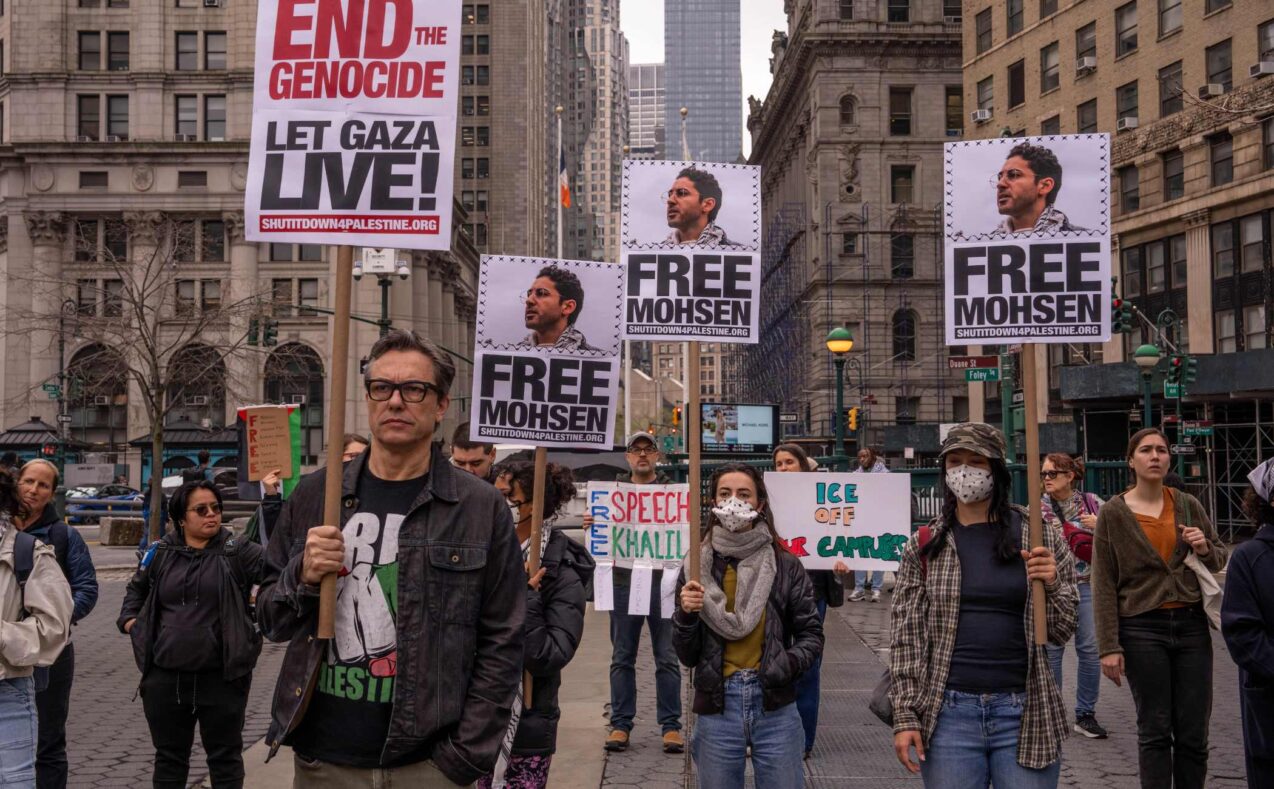 Palestinian student union founder detained by ICE