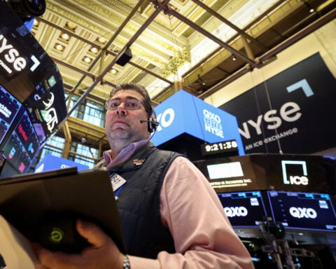 Stocks close sharply higher, lifted by Microsoft, Meta earnings