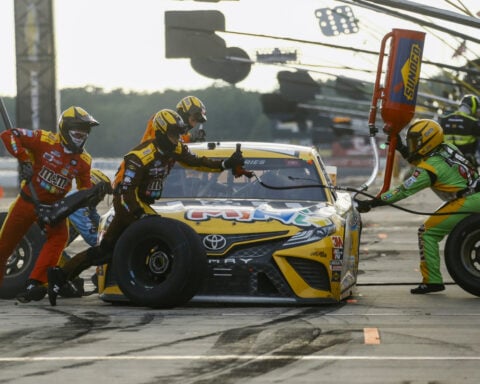 Kyle Busch was once kicked out of a track for being too young. Now the NASCAR champ turns 40