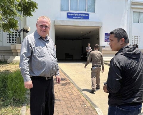 Prosecutors in Thailand say they won't pursue royal defamation case against US scholar