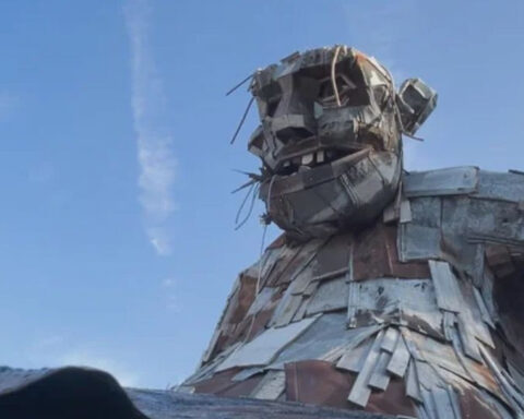 See recycled materials become larger than life art New Jersey's Troll Trek