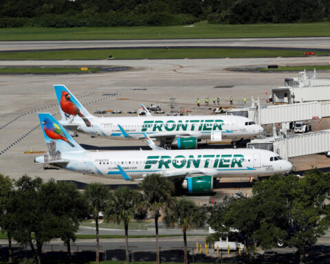 Frontier Airlines forecasts a second-quarter loss as Trump tariffs hurt demand