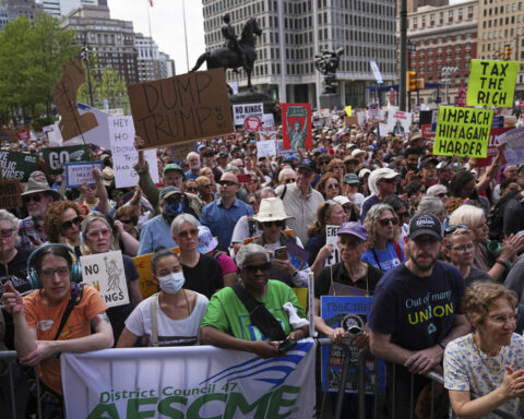 May Day demonstrations in US and around the globe protest Trump agenda