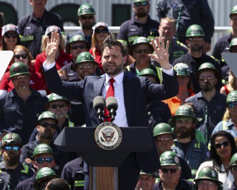 Vance heralds 'industrial renaissance' in his visit to a South Carolina steel plant