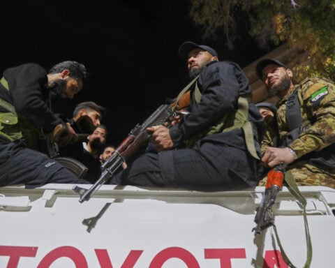Israeli military strikes near Syria's presidential palace after warning over sectarian attacks